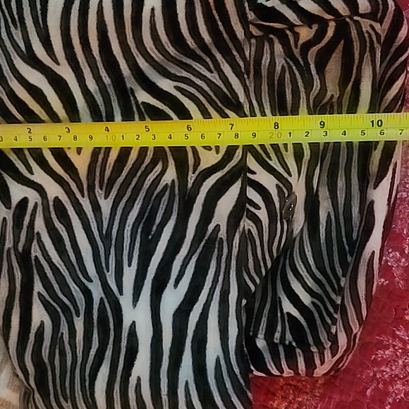 Zebra Print Women's Bag Vintage - Picture 4 of 5